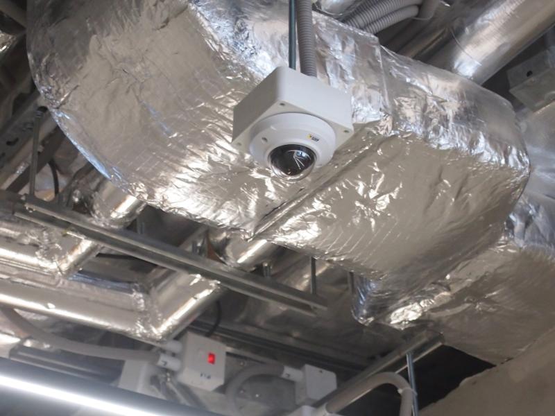 Roof dome camera