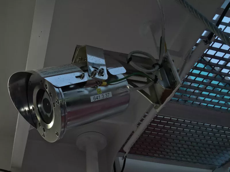 Close up of camera