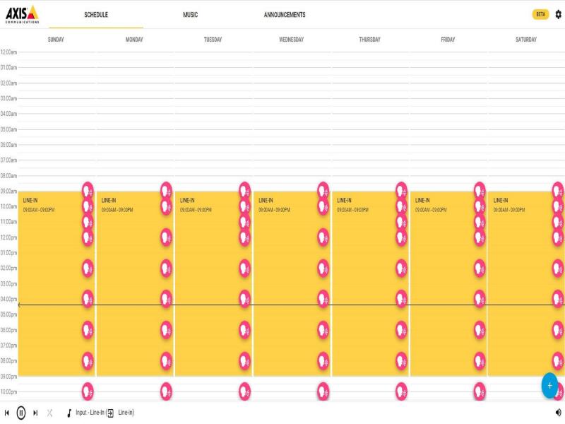 screen shot of speaker activity