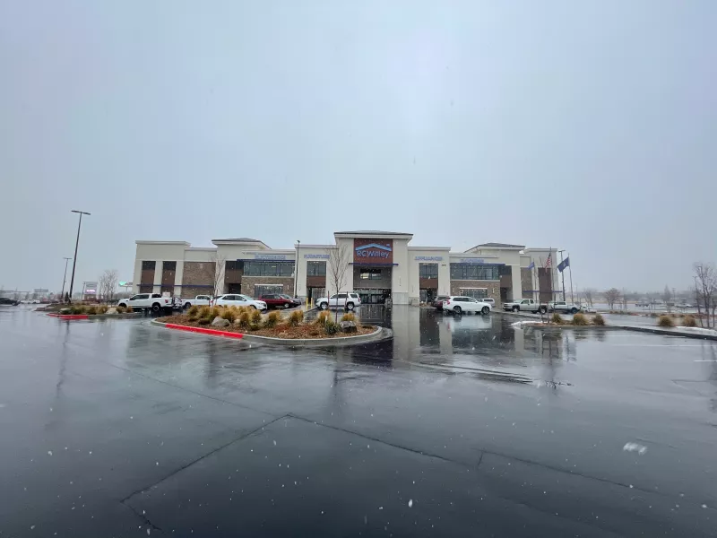 Exterior of RC Willey store