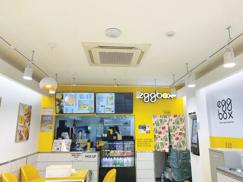 Eggbox interior