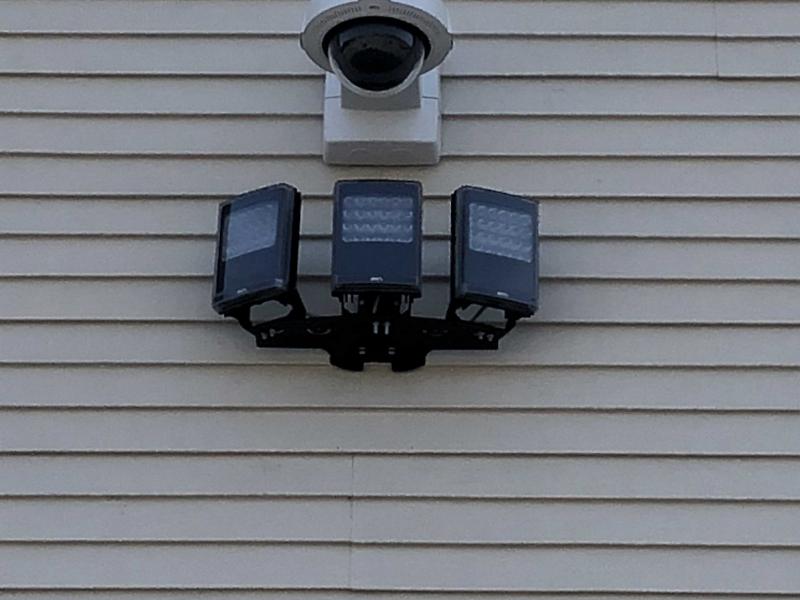 Exterior camera at school