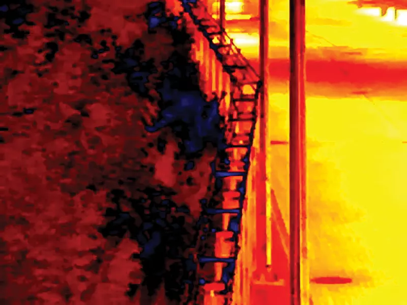 Thermal image perimeter