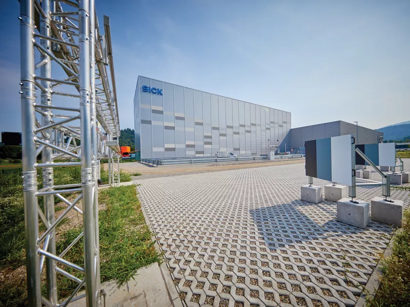 Sick AG factory site exterior
