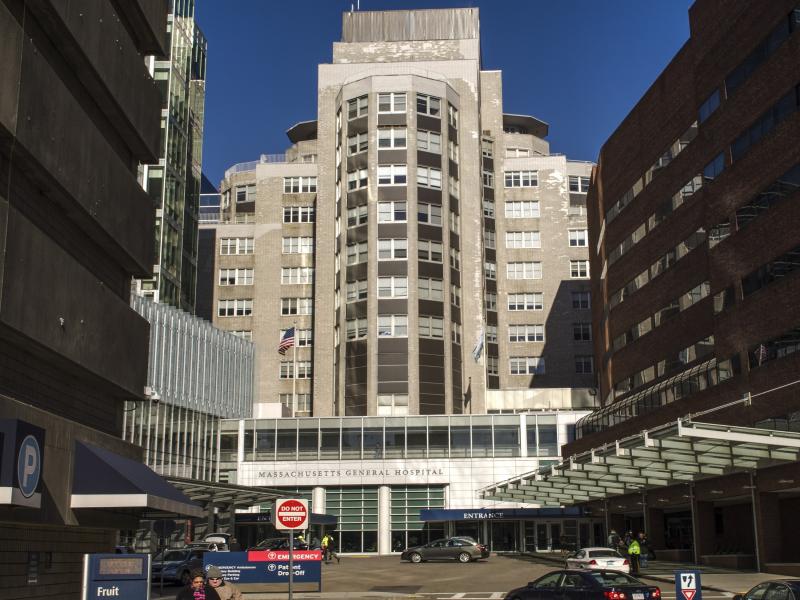 Exterior of MGH building