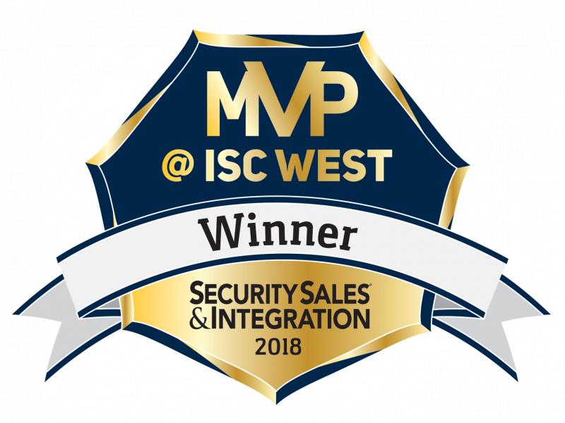MVP award sticker blue, white and gold