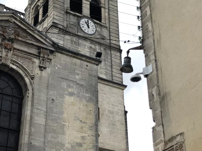 Camera by clocktower