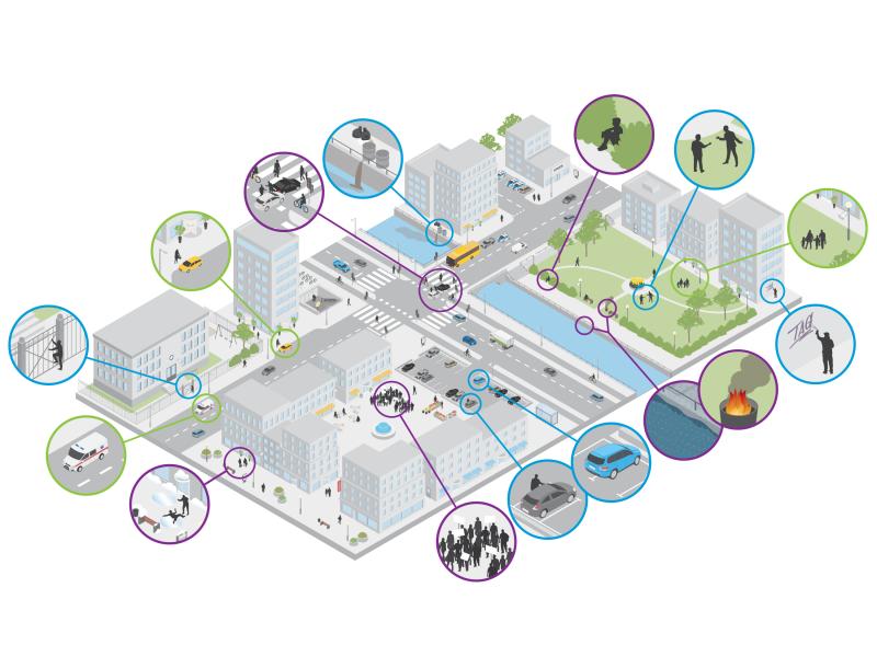 illustration from audio for smart cities e brochure
