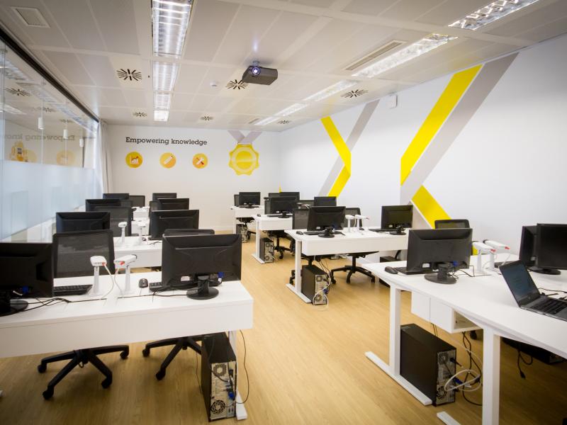 AEC Madrid training room