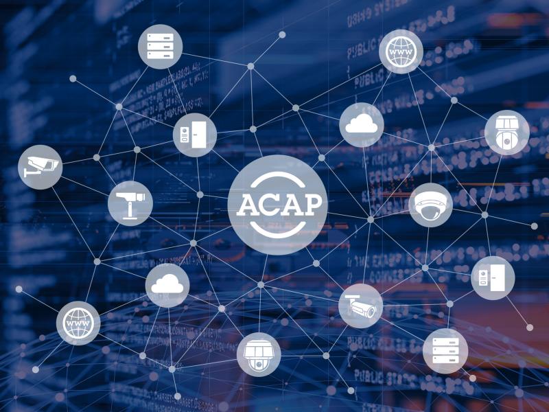 Acap concept with connecting nodes