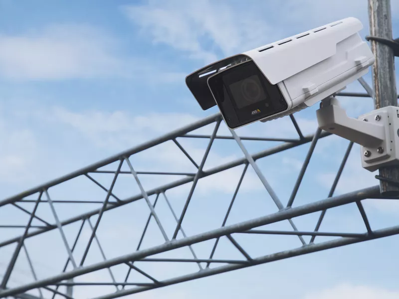 The artificial intelligence (AI) software designed by Vision Intelligence is installed on the security cameras supplied by Axis.