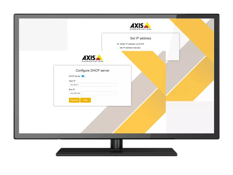 monitor screen ip adress