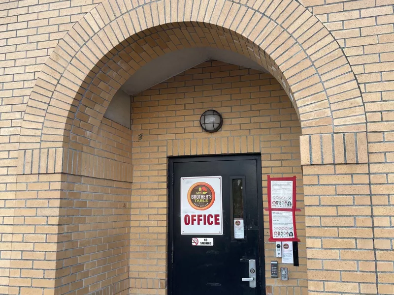 Exterior door of My Brother's Table