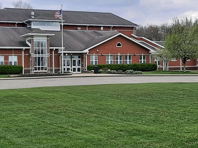 Exterior of Knoch Primary School