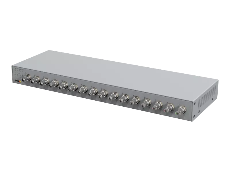 AXIS P7316 Video Encoder, viewed from its left angle