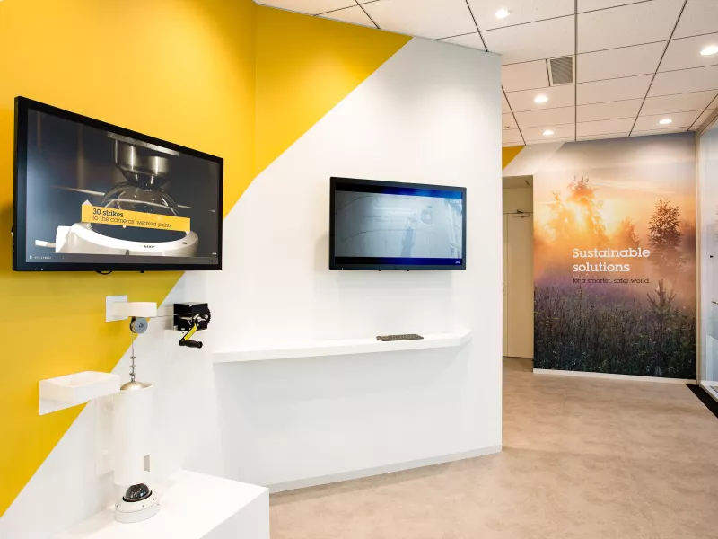 Axis experience center in Tokyo
