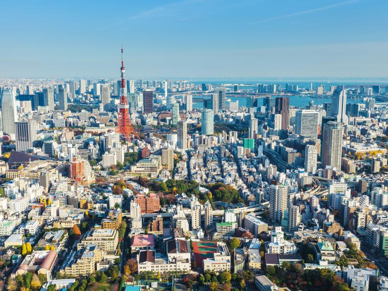 Tokyo skyline