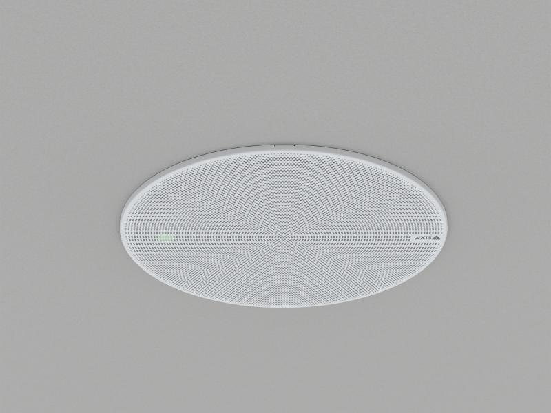 AXIS C1211-E front mounted to ceiling