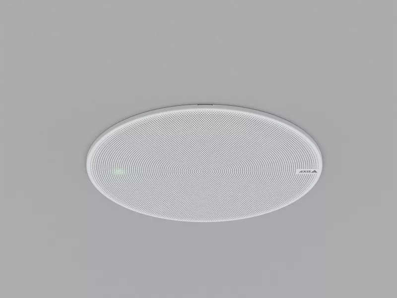 AXIS C1211-E front mounted to ceiling