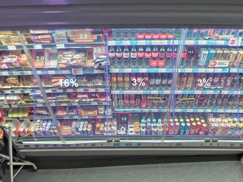 Shelfie tool analysing Nisa shelf