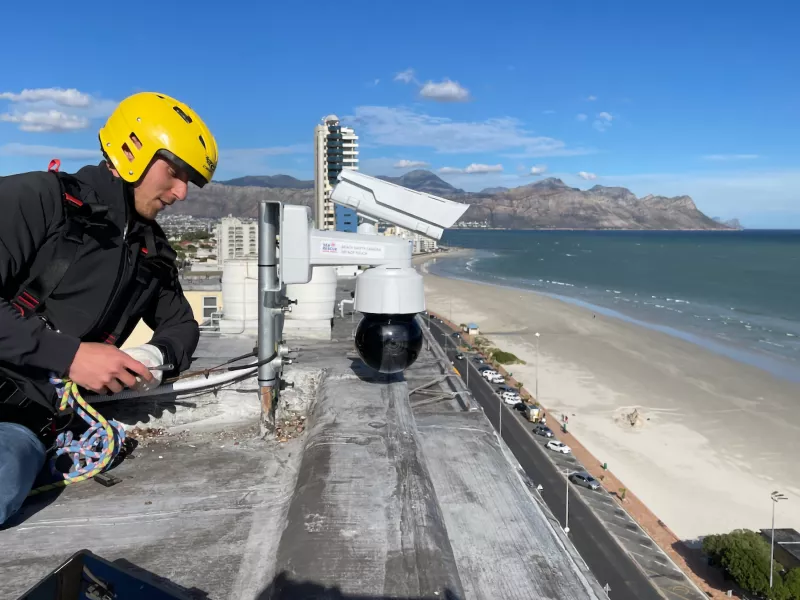 nsri_jason_kampel_installing_axis_camera