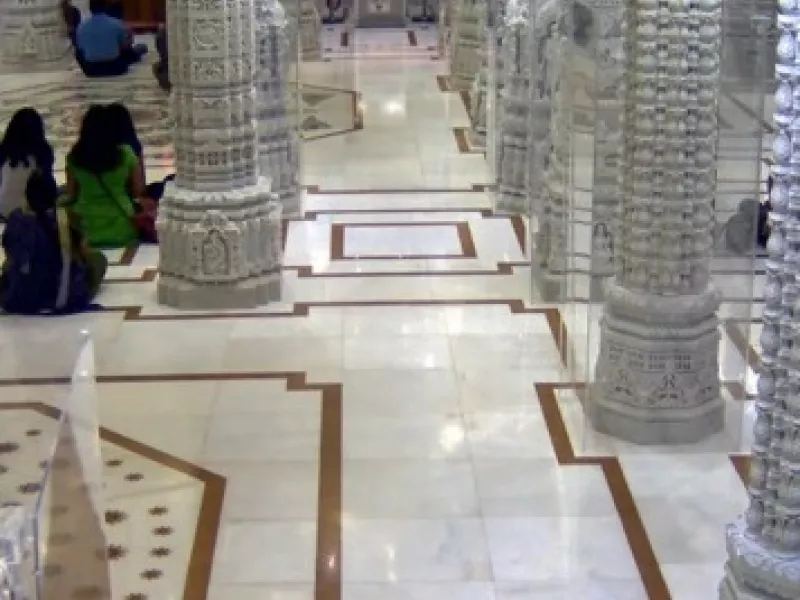 inside mandir