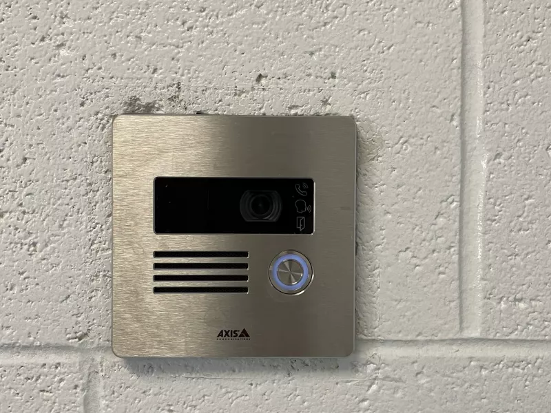 Shot of intercom