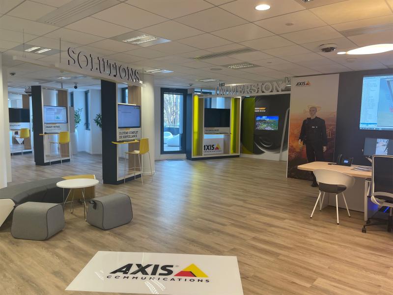 Axis experience center in Paris
