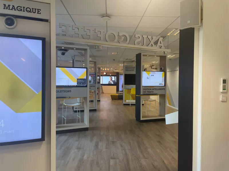 Axis experience center in Paris