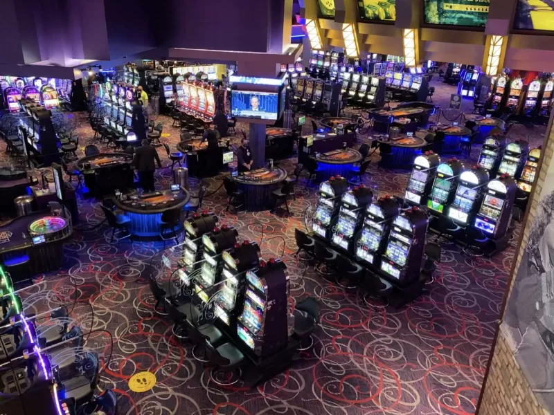 Gaming floor at Hard Rock casino