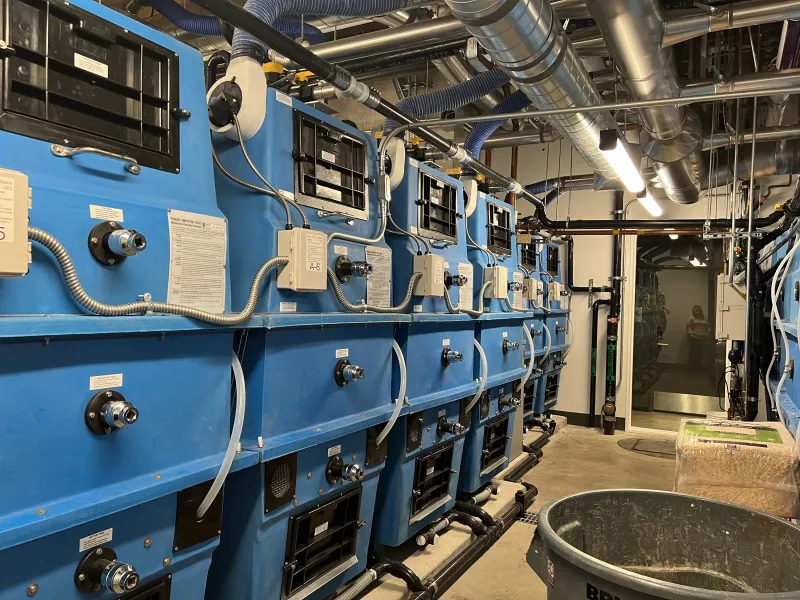 Cistern system at PAE