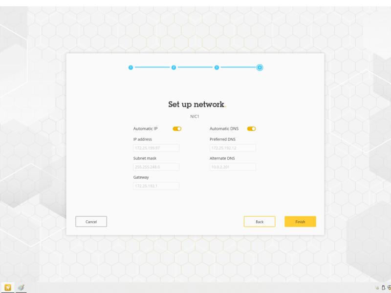 Set up network for AXIS recorder toolbox