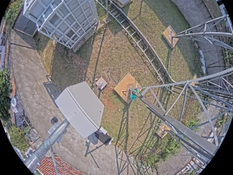 fisheye view from Vivo camera