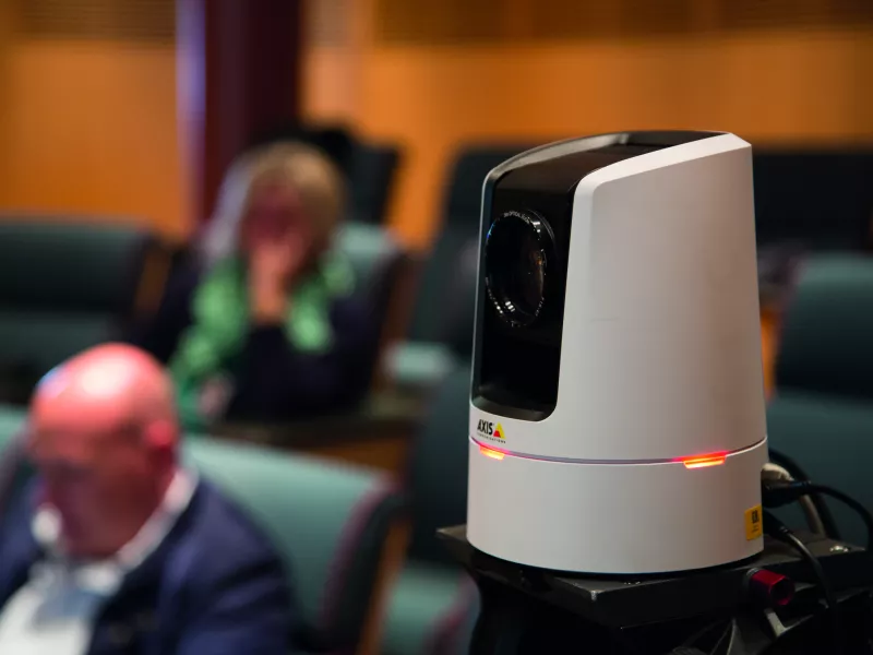 AXIS V59 front auditorium