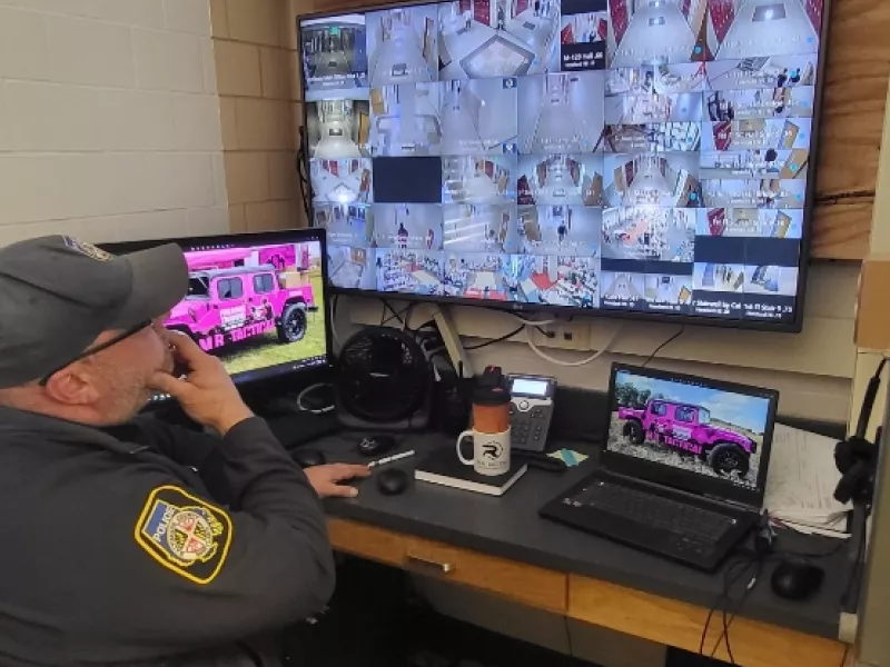 VMS displays at Baltimore Schools