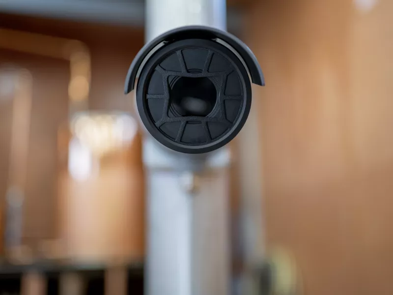 AXIS Q1961-XTE Explosion-Protected Thermal Camera viewed from its front angle