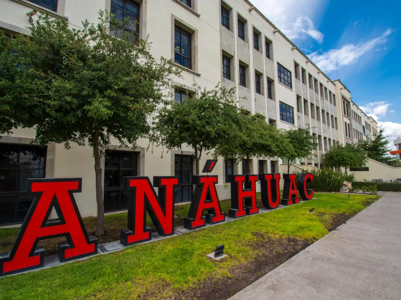 Building with Anahuac letters in front