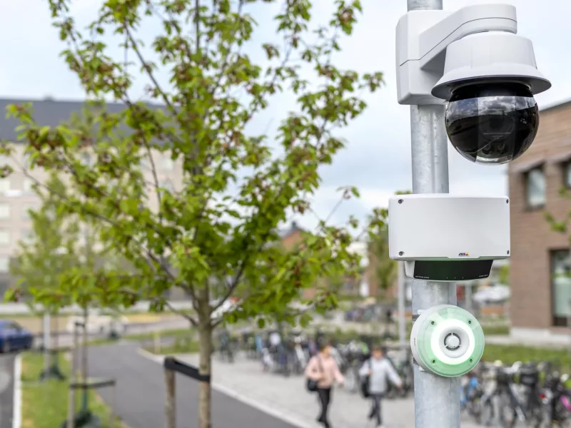 Control speed monitoring outside schools for safety