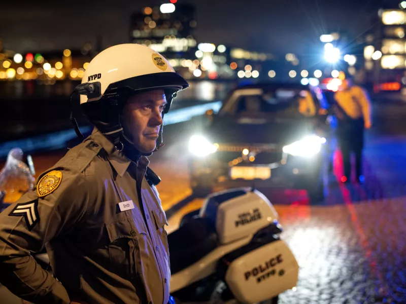 AXIS TW1200 on police helmet