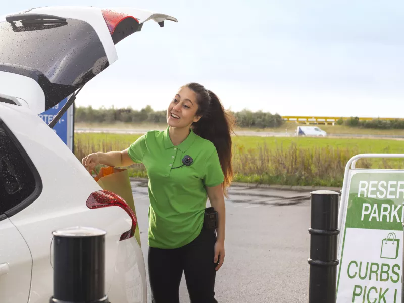 AXIS TW1201 ajuda na calçada varejo