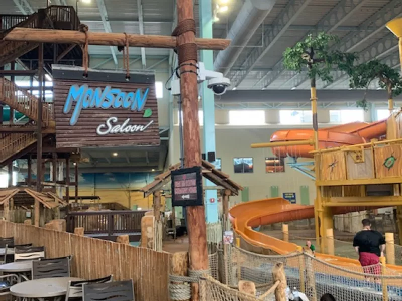Interior camera at Kalahari Resort
