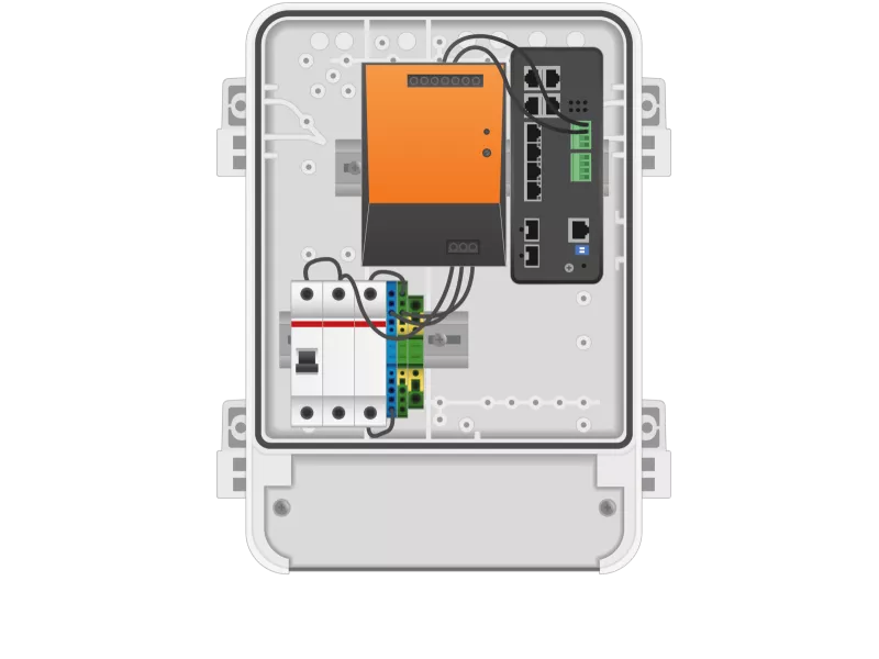 Illustration of setup TQ1817