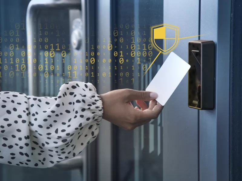 cybersecurity in axis reader for hospitals