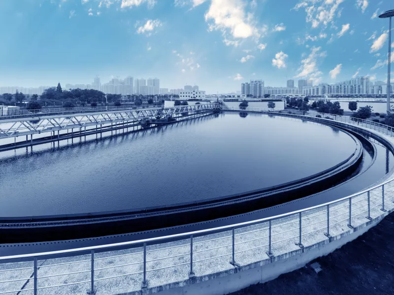 Open water basin