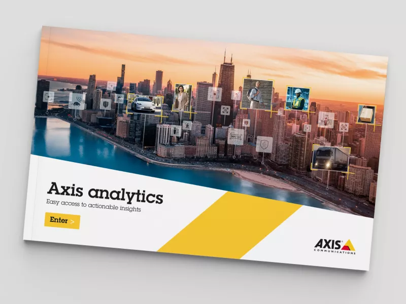 Axis video and audio analytics solutions