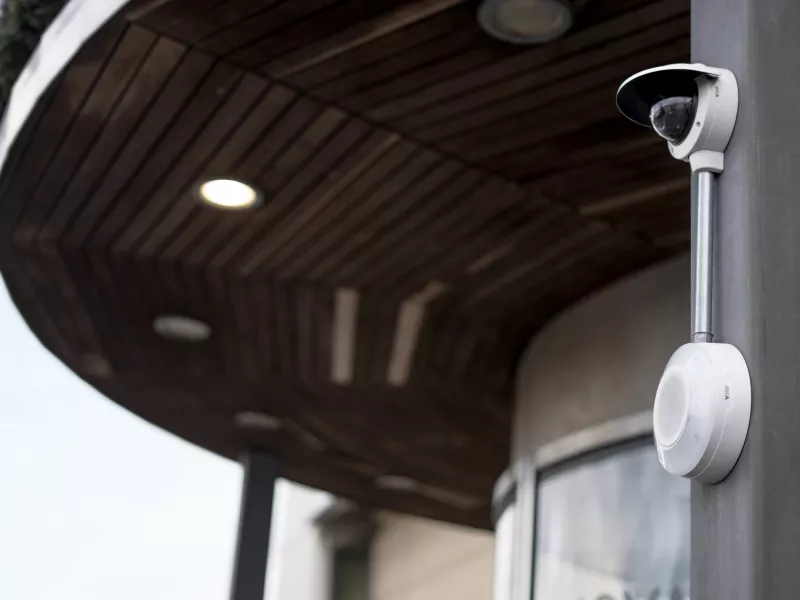 AXIS D4200-VE wall mount pillar