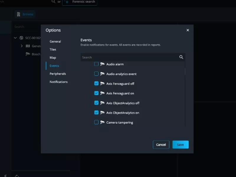 Automatically trigger real-time event-to-actions and alarms