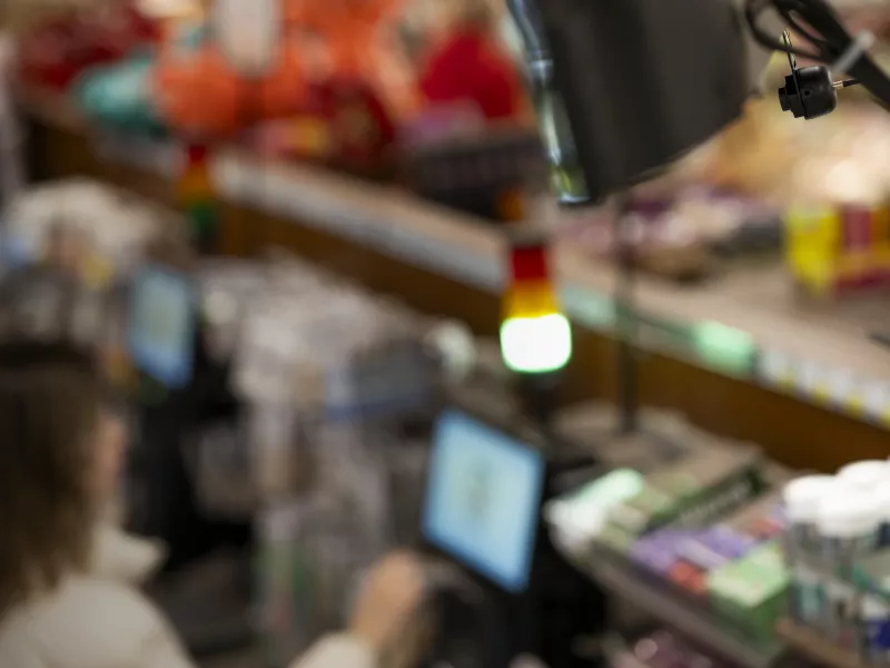 AXIS F2108 Standard Sensor su monitor PVM