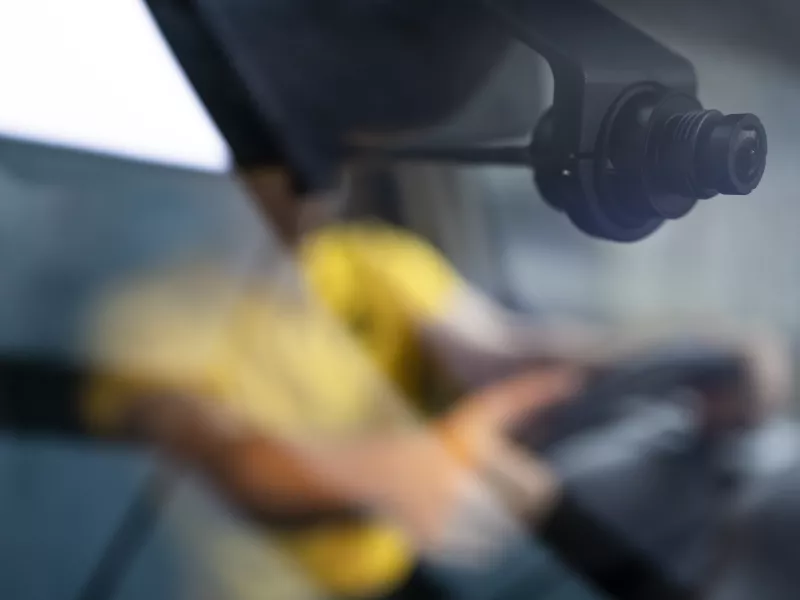 AXIS F2137-RE Fisheye Sensor on AXIS TW4100.