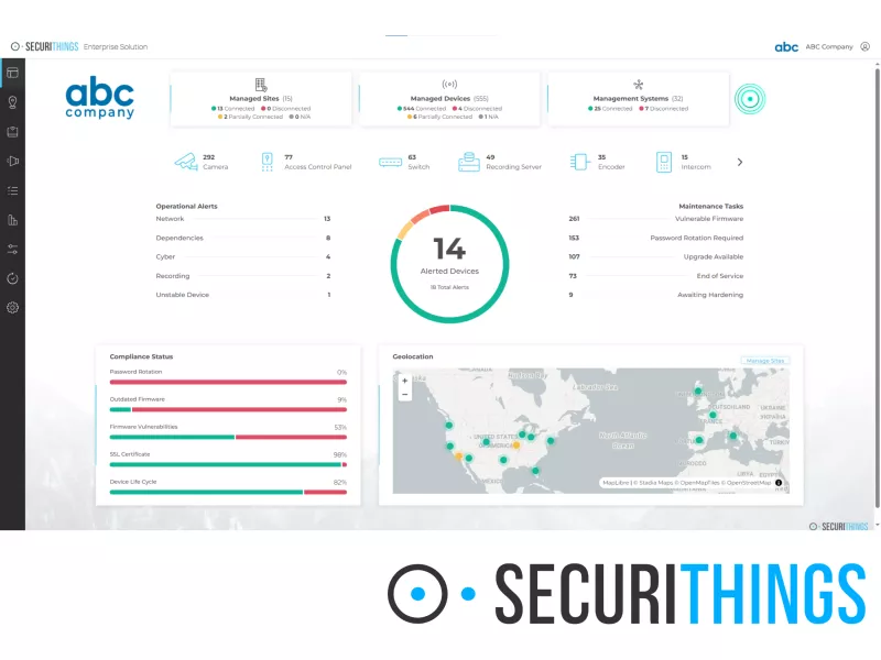 SecuriThings Dashboard